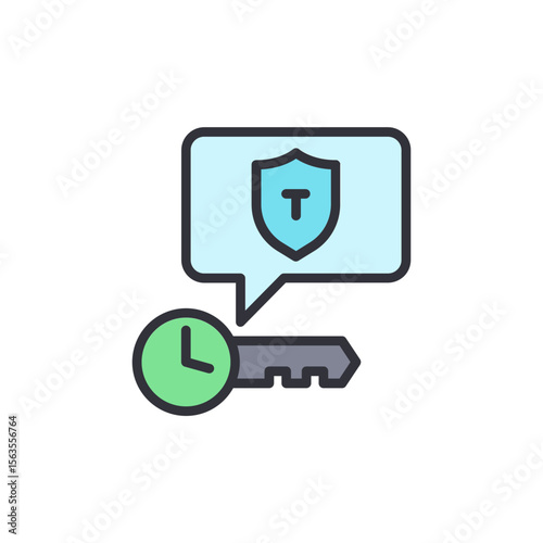 Time Limited Access Key With Shield Guaranteeing Security Protocol