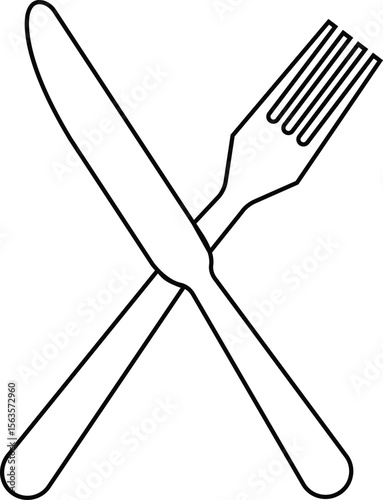 Tablespoon Table knife, Fork And Plate Dinner Set Vector Eatery symbol Kitchen utensil Tableware serving sign