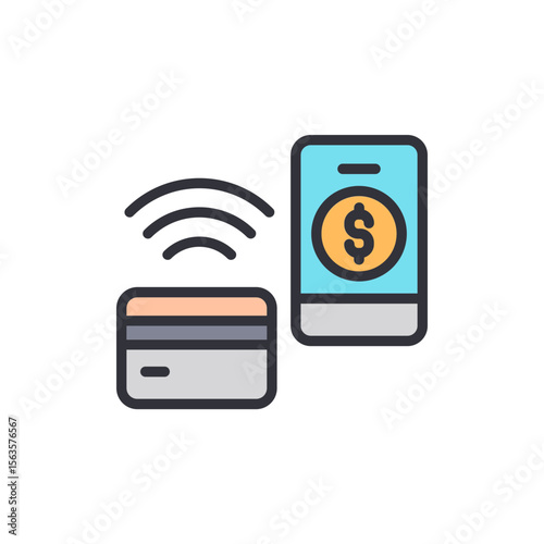 Seamless Transactions A Mobile Phone And A Credit Card For Payments