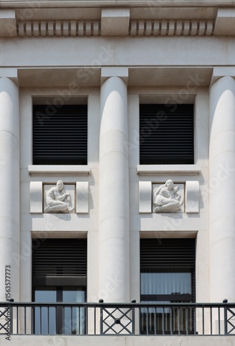 brecsia, italy, building, architecture, window, house, windows, city, facade, urban, glass, exterior, white, brick, construction