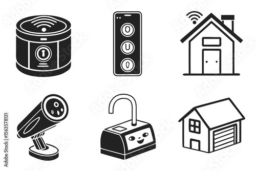 home appliances icons
