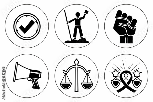 set of icons