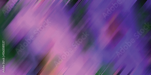 Abstract diagonal brushstroke design with shades of purple pink and green a modern and artistic background