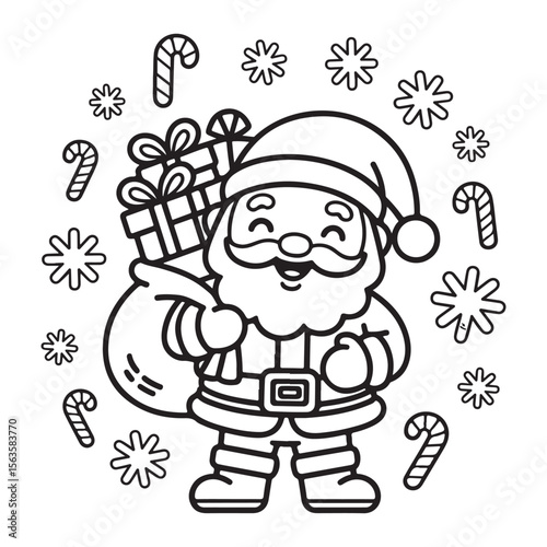 cute candle with holly bold & easy cute christmas coloring page,  Whimsical Gingerbread House Coloring Pages for Kids & Adults, Christmas Coloring Pages, bold & easy cozy winter coloring book pages, 