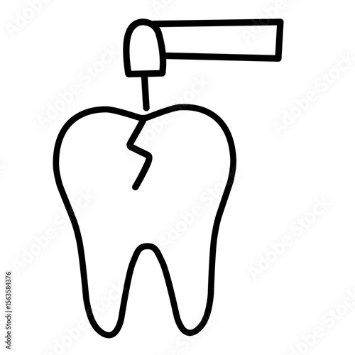 Dental Clinic Vector Icon