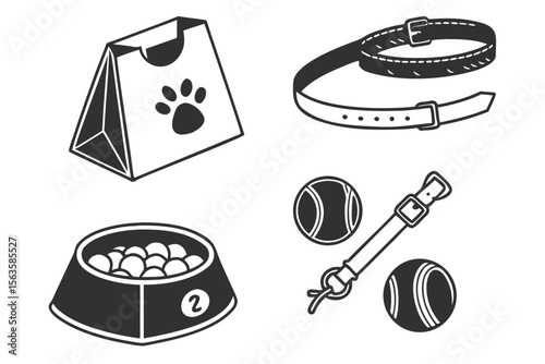 pet-shop-essentials---black-icons-