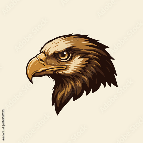 eagle head vector