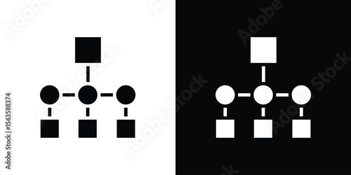 Consolidation icon illustration vector simple designs