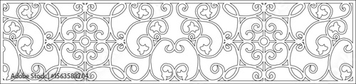 vector illustration design ornament decoration classic vintage ethnic background pattern