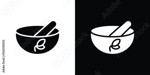 Herbal medicine icon illustration vector simple designs