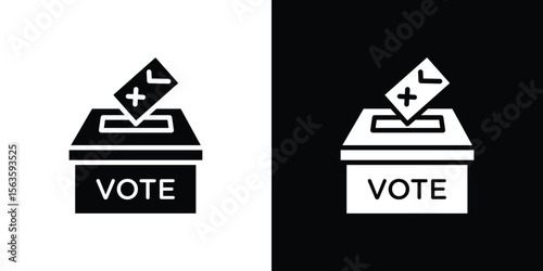 Referendum icon illustration vector simple designs