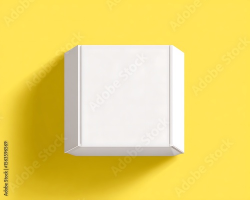 Blank white box on yellow background (1)