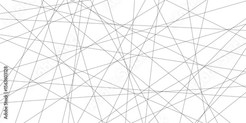 abstract black lines with white background. Creative and geometric shape with white luxury pattern and paper texture design in illustration with white line background.	