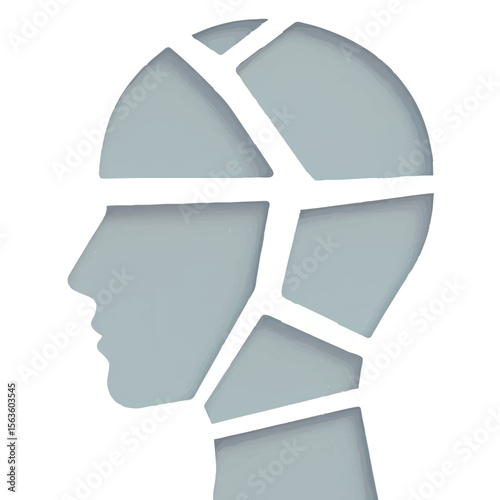 Overlapping Heads Illustrate Growth and Understanding

