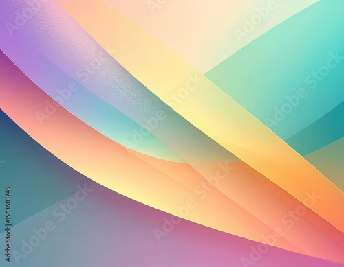 Abstract Pastel Gradient Background Design