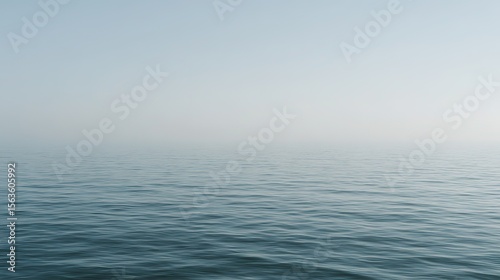 Wallpaper Mural Vast ocean meeting sky at the horizon creates endless vistas, bathed in soft light with gentle ripples on water, evoking serenity through minimalist composition focused on depth and natural beauty. Torontodigital.ca