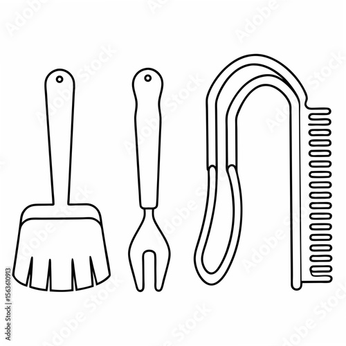 Horse Grooming Tools brush comb