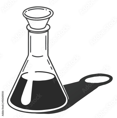 chemical laboratory flask