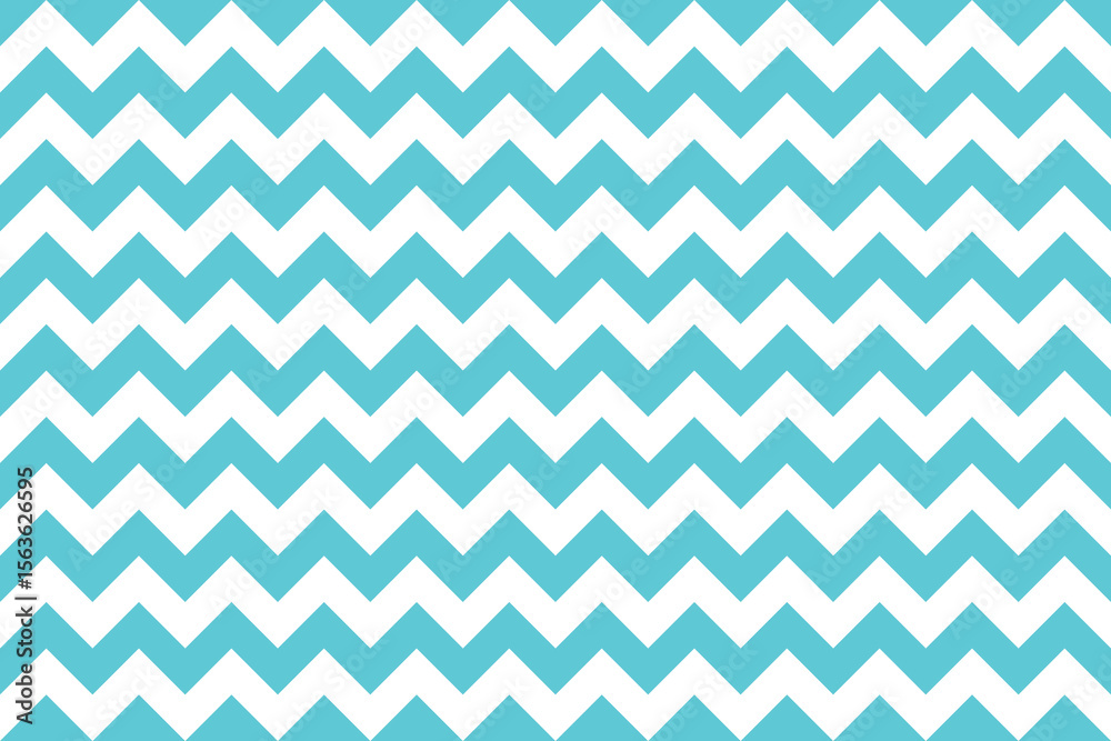 Cyan and white color Zig zag seamless pattern. Cyan and white color Zig zag seamless pattern.