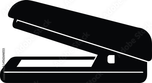 stapler silhouette vector