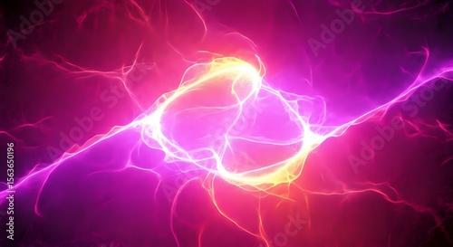 abstract background with lightning