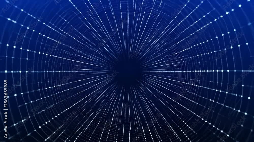 Abstract blue technology design