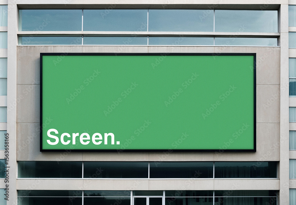 Build Screen Building Screen Mockup Stock Template | Adobe Stock