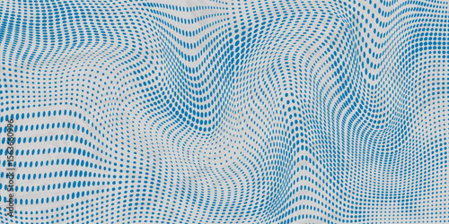 blue abstract mosaic background