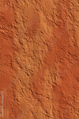 A seamless warm terracotta stucco texture with soft orange-brown tones and subtle plaster grain, for backgrounds and wallpapers.