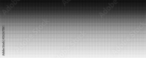 Set of halftone dots gradient pattern texture isolated on white background. Straight dotted spots using halftone circle dot raster texture. Vector blot half tone collection.