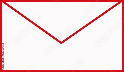 PNG digital illustration of white color closed Envelope with Red Border Free Download PNG digital illustration of white color closed Envelope with Red Border - GFXLoad