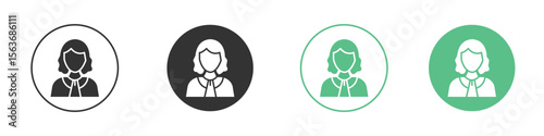 Lawyer icon modern, simple, vector, icon for website design, mobile app