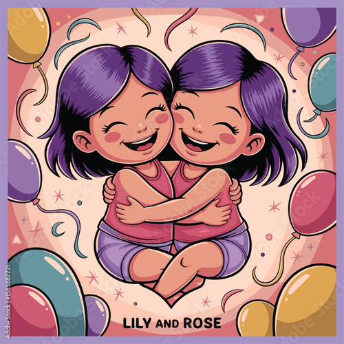 "Celebrate unity and strength on World Conjoined Twins Day, honoring shared journeys and remarkable resilience.