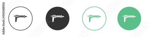 Sealants gun icon modern, simple, vector, icon for website design, mobile app
