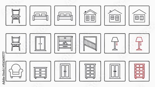 home appliances icons