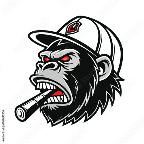 Savage Gorilla Boss with Cigar.