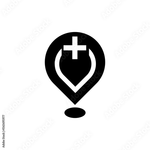 icon medical location