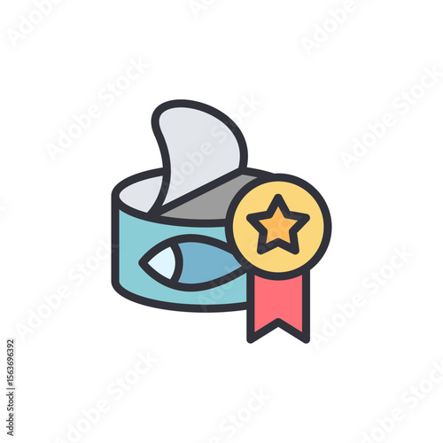 Canned Fish Award Symbolizing Culinary Excellence And Nutritional Quality