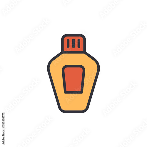 Stylized Illustration Of Container For Cosmetics Or Healthcare Products