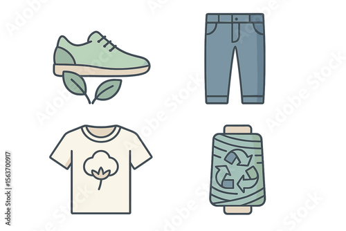 Eco-friendly fashion options featuring sustainable materials and accessories for conscious consumers