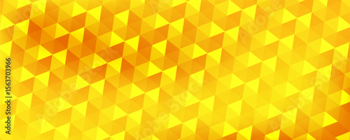 Light Orange vector low poly template. A completely new color illustration in a vague style. A completely new design for your business.