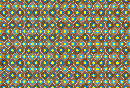 Seamless Decorative Boho Ancient Hand Drawn Ethnic Pattern. ethnic tribal borders,tribal seamless pattern