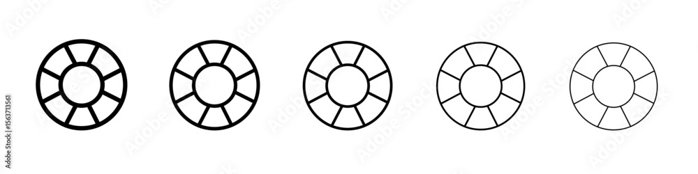Obraz premium tube icon simple isolated vector sign