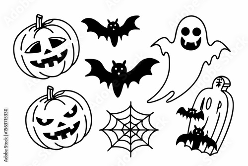 Halloween Vector Illustration: Spooky Designs and Creepy Graphics for Festive Fun