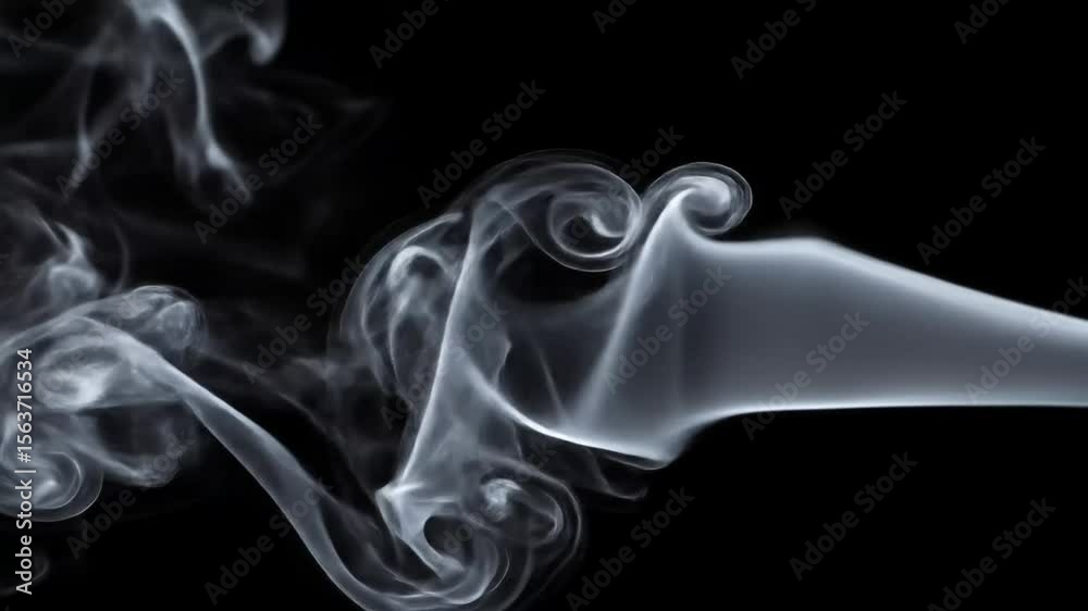 Abstract smoke patterns