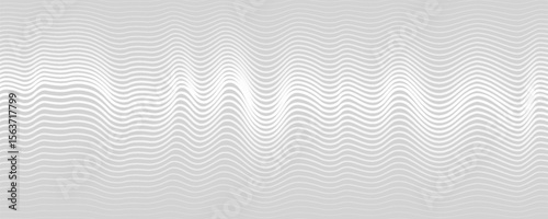 Thin line halftone gradient texture. Fading vertical stripe gradation background. Repeating wide pattern backdrop. Black parallel lines wallpaper for overlay, print, cover, banner, poster. Vector