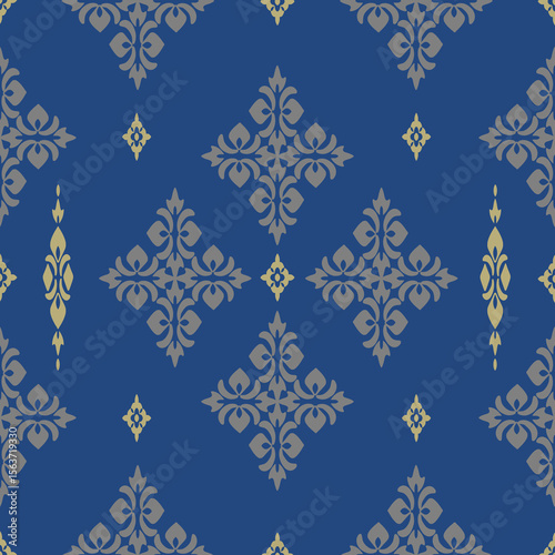 seamless damask pattern