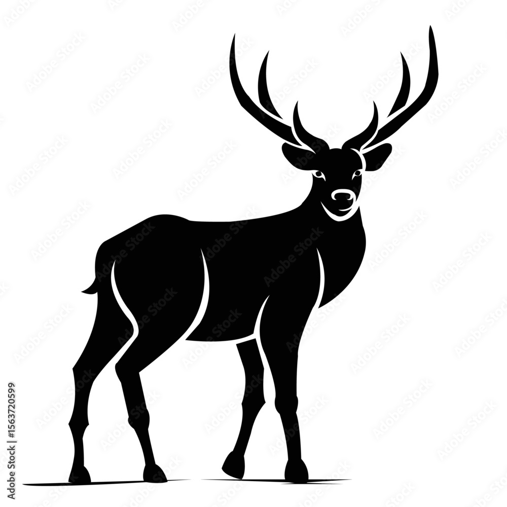 Obraz premium Dear vector art design