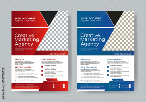 Corporate creative colorful business flyer template business proposal, promotion, advertise, publication, cover .	