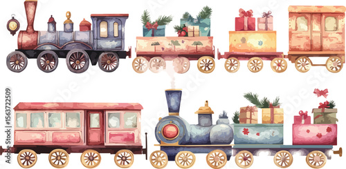 City train station vector cartoon illustration seamless pattern design